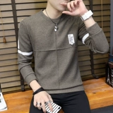 Демисезонный утепленный лонгслив, трендовая универсальная толстовка для отдыха, оверсайз