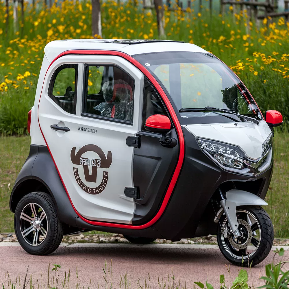 Q3 Новый Энерго Стандарт Полное закрытие и Pick up Детские боковые батарея электрические трехколёсные
