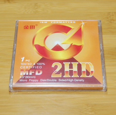 Дискеты 1张价 正品原装美国进3m 3.5寸软盘 1.44m 2hd高密度电脑磁盘