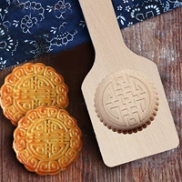 Разрыхлитель Dim Sum, печенье из бобов Mung, тыквенное пирог с пирожным булочкой 榉 древесная ледяная кожа Луна торт плесень