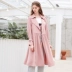 Ba màu 3colour2020 xuân mới chính hãng cửa hàng giảm giá chính hãng thẳng mỏng mỏng áo dài trench coat - Trench Coat