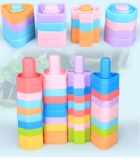 Конструктор, пластиковая игрушка для детского сада, 1-2-3 лет, раннее развитие