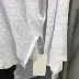 JXZX Korea SEOUL Women 2019 mẫu thu đông 2018 thiết kế áo cotton dài tay bằng vải cotton chia nhỏ - Áo phông