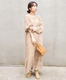 CAPRICIEUX LEMAGE Nhật Bản đơn thương hiệu đắt tiền của phụ nữ mùa xuân mới thời trang dài váy xếp ly 0015 - Sản phẩm HOT