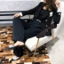 SALLY CHỌN Châu Âu trạm nhỏ phù hợp với nữ áo khoác màu đen 2018 đầu mùa thu mới khoan nóng phù hợp với mỏng Business Suit