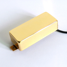 Звукосниматель 东礼电吉他双线圈迷你拾音器银色铝镍钴5号小双mini封闭式可切单