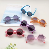 Детские милые солнцезащитные очки для принцессы для мальчиков, защита от ультрафиолета
