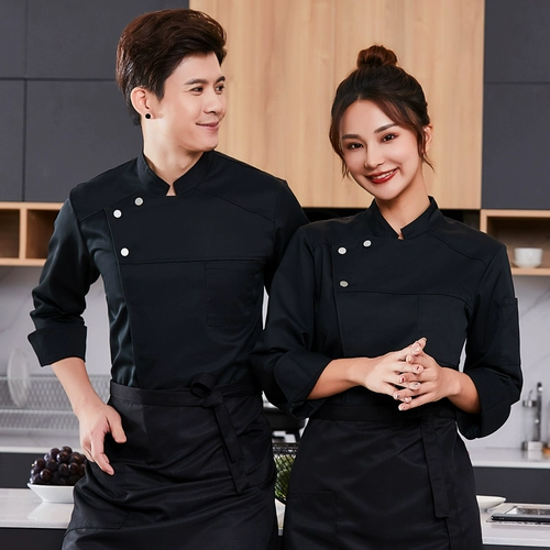 Catering Chef Work Olde мужская водонепроницаемая масляная одежда с длинными рукавами