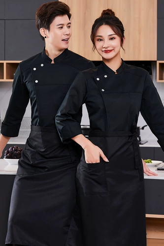 Catering Chef Work Olde мужская водонепроницаемая масляная одежда с длинными рукавами