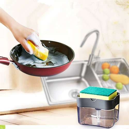 Кухня Baijie Clate Detergent Автоматическое жидкое oblect -absempbempple Нажмите мыло, жидкая коробка промывает артефакт очистки кастрюли в посудомоечной машине
