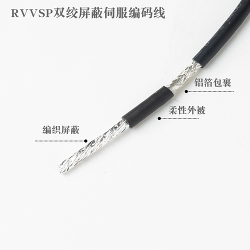 RVVSP Гибкий кабель энкодера 4 6 8 10 12 14 20 Ядра 0,14 0,2 0,3 квадратных метров