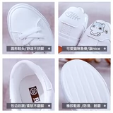 Белая обувь, сетчатые универсальные кроссовки, 2021 года, популярно в интернете, в корейском стиле