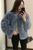 Chống mùa khuyến mãi áo khoác lông nữ lỏng lẻo 2018 mùa xuân mới Hàn Quốc phiên bản của thời trang sang trọng hoang dã cardigan coat áo lông thỏ Faux Fur