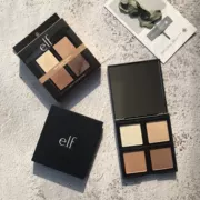 ELF elf đường viền Palette bốn màu sửa chữa công suất bột bóng sáng mũi