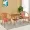 bảng ban công nhỏ và ghế đồ gỗ ngoài trời bảng vòng mây và chủ trì phối hợp của ghế mây đơn giản và giản dị ba mảnh căn hộ nhỏ - Bàn ghế ngoài trời / sân