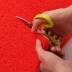 Vòng tròn dây thảm màu rắn nhập PVC bụi nhựa pad không thấm nước cắt mat chống trượt mat hành lang hội trường thảm