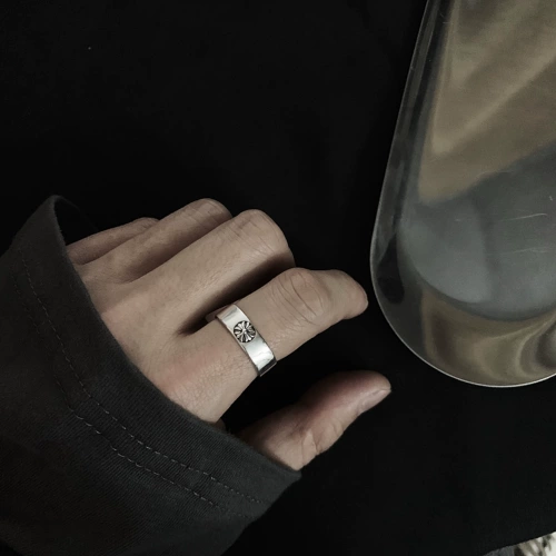 Tide, ретро модное кольцо, простой и элегантный дизайн, популярно в интернете