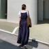 L62 phong cách mới của phụ nữ Hàn Quốc năm 2021 - Váy eo cao