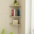 Góc tủ sách đơn giản kệ tam giác hình quạt kệ phòng khách phòng ngủ trang trí vách ngăn treo tường miễn phí - Kệ giá để đồ Kệ