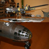 DIY B29 Air Fortress Paper Model
