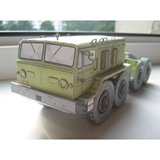 Грузовик, боевая машина, прицеп, конструктор, DIY, масштаб 1:43