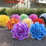 Симуляция Peony Umbrella Dance Pruder Umbrella Руки с цветами большие сценические игры с открытой спектаклем