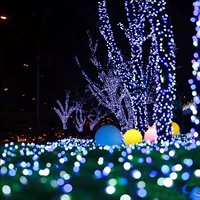 Наружные водонепроницаемые светодиодные фонари для фонаря световые струны, полные звездных торговых центров, чтобы осветить звездное украшение светло