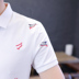 Áo thun nam cotton ngắn tay mùa hè 2019 mới áo sơ mi polo xu hướng nam nửa quần áo tay thủy triều - Polo áo thun cotton nam Polo