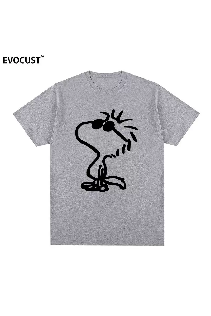 WoodStock Snobi футболка с коротким рукавом, рисунок с собакой, мультяшная карикатура, женские и мужские, фестиваль музыки Woodstock