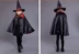 Halloween Cosplay Witch Cloak Cloak Người lớn Trẻ em Phù thủy Giáo viên Đặt Trang phục Trang phục Prom váy trẻ em hàn quốc Trang phục