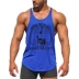 Bodybuilder Schwarzenegger Cơ Bắp Tập Thể Dục Brothers Thể Thao Chuyên Nghiệp Vest Nam Hurdle Cotton Loose Sling áo khoác ghi lê nam Áo vest cotton