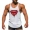 New Superman Men Chuyên nghiệp Thể hình Thể hình Thể hình Vai mỏng Dây đeo Cotton Sweat Vest Vòng Hem Loose Sling ao thể thao