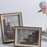 Современная и минималистичная фоторамка из натурального дерева для спальни, 6 дюймовая, 7 дюймов