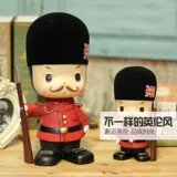 Креативное ювелирное украшение, декор из смолы для гостиной, в британском стиле, домашний декор