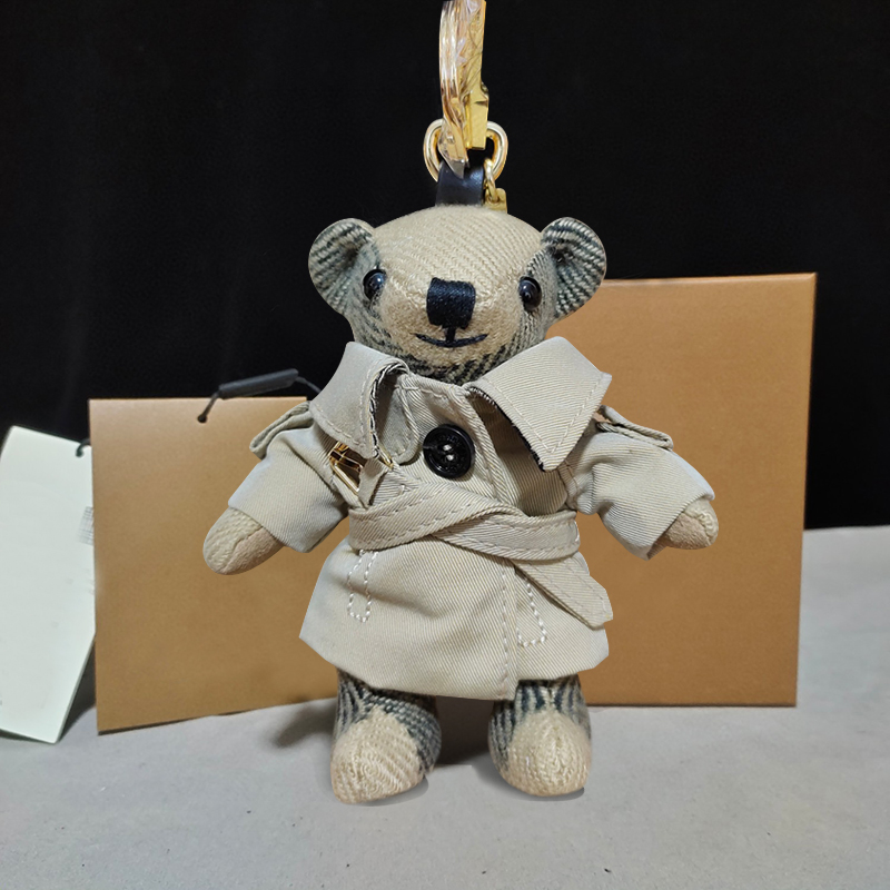 Camel WindbreakerBear Pendant Bear Bag Pendant Key buckle Hanging decoration originality automobile Key chain lovely personality teddy bear