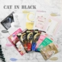 [mèo trong màu đen] mặt nạ bộ sưu tập giữ ẩm làm trắng 8 mảnh kết hợp mặt nạ dành cho da mụn