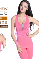 Ai Ji Ke Ni không có dấu vết sau sinh cơ thể hình mỏng eo phần mỏng hồng thể thao sling quần bụng quần sịp đùi