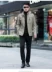 Mùa thu 2018 mới cho nam phiên bản Hàn Quốc của áo khoác nam dành cho nam thanh niên trong phần dài của áo gió nam trung niên cỡ lớn mỏng