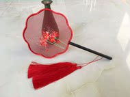 Handmade thêu thêu diy người mới bắt đầu kit palm fan gói nguyên liệu gói vật liệu 15 CM nhóm fan Bianhua