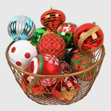 Окрашенный декор, подвеска, 6-10см, наряжаться