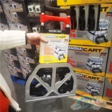 Домашняя покупка Costco Sam по домашним поставкам складной корзины легкая корзина для покупок может нести 68 кг.