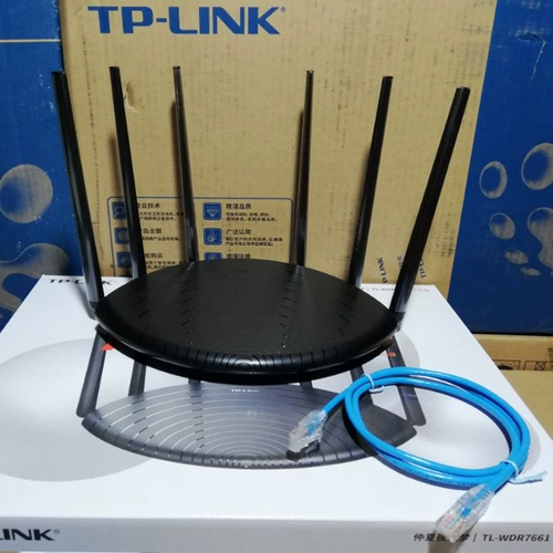 T-Plink TL-WDR7661 GIGABIT TP ROUTER WIFI GIGABIT 500 миллионов мебели беспроводная проходная стена прохождение