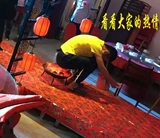Китайская свадебная реквизита, шкала седлика, симуляция сжигания древесного коляска пламя Han Tang Wedding Reps, новая комната пламя