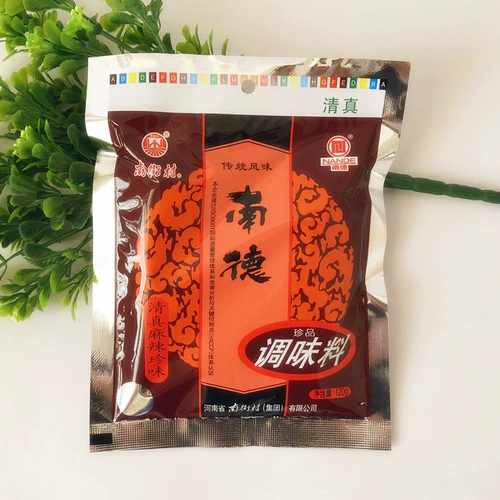 Henan Special Products South Street Village Nande приправы приправы жареная холодная порошка приправа халяль Verring Spicy Spicy Served 120g Bag
