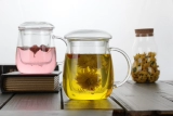 Глянцевая чашка подходит для мужчин и женщин, мундштук, ароматизированный чай, комплект со стаканом