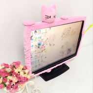 Phim hoạt hình dễ thương biên giới máy tính thiết lập máy tính xách tay bụi che màn hình máy tính để bàn bảo vệ bìa màn hình LCD bìa