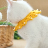 Чокер из жемчуга, шарф, фальшивый воротник, слюнявчик, милый нагрудник, декор