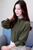 Áo voan nữ dài tay xuân 2019 nữ mới phiên bản Hàn Quốc của áo sơ mi cổ bẻ mỏng cổ áo Tây - Áo sơ mi dài tay