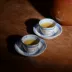 Jingdezhen truyền thống tinh tế trà xanh và trắng giả Nhà máy cũ nhà máy sản xuất hàng hóa cốc gốm cốc coaster nồi mat - Trà sứ am tra Trà sứ
