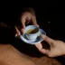 Jingdezhen truyền thống tinh tế trà xanh và trắng giả Nhà máy cũ nhà máy sản xuất hàng hóa cốc gốm cốc coaster nồi mat - Trà sứ